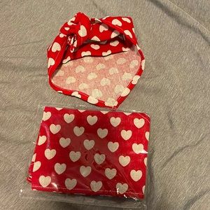Heart Pet Bandanna (2 pack)